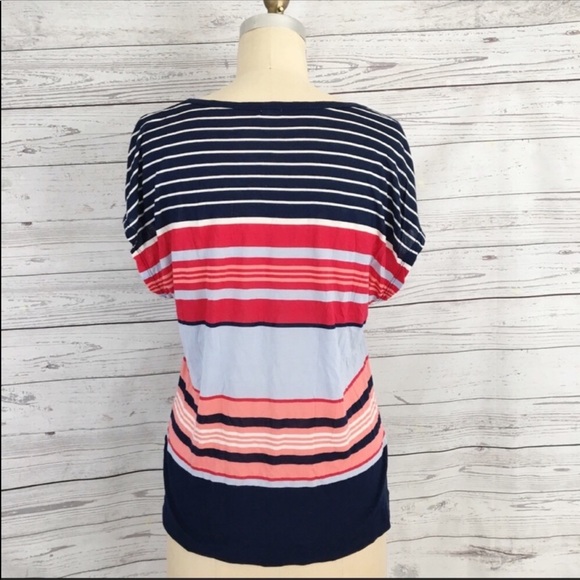 J. Crew dolman striped relaxed scoop neck top - Picture 3 of 5